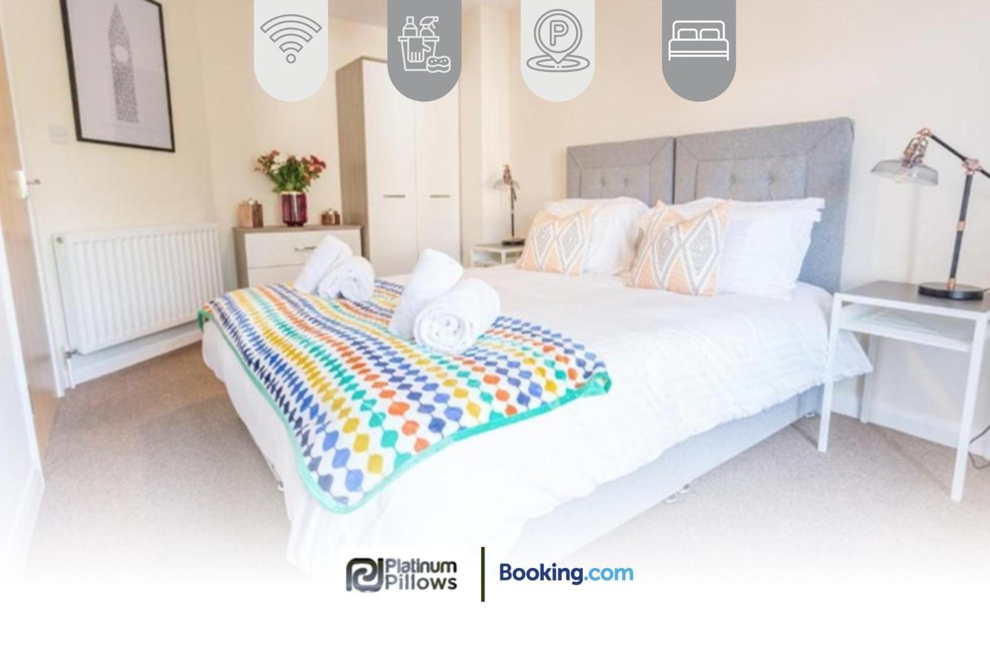 Modern Oxford 2 Bedroom Apartments, Families & Contractor Accommodation, Near John Radcliffe Hospital Exterior photo